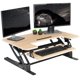 thumbnail image 1 of Convertidor de escritorio VIVO Serie V DESK-V000VO 91x56 cm Madera clara, 1 of 9