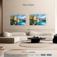 thumbnail image 4 of Elephant Stock Glorious Moraine Lake Wall Art - Horizontal Canvas Wall Art - Living Room Wall Decor - Nature Canvas - Beige And Blue Decor - 48" x 32", 4 of 8