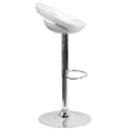 thumbnail image 4 of Home Square 24" to 33" Stylish Adjustable Bar Stool in White - Set of 3, 4 of 7