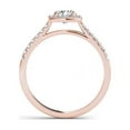thumbnail image 3 of 1 Carat T.W. Diamond Single Halo 14kt Rose Gold Engagement Ring, 3 of 3