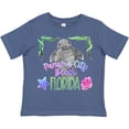thumbnail image 3 of Inktastic Panama City Beach Florida Cute Swimming Manatee Boys or Girls Toddler T-Shirt, 3 of 5