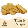 Snacktery Original Melba Toast Crackers Thin and Crispy Flatbread