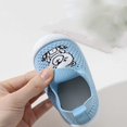 thumbnail image 5 of Toddler Shoes for Unisex Closed Toe Knit Mesh Cartoon Jacquard On Shoes Anti Soft Sole Toddler Sneaker for Baby First Walkers Summer Blue Size 5, 5 of 8