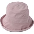 thumbnail image 5 of CoCopeaunts Plain Bucket Hat Ladies Outdoor Sun Protection Bucket Hats for Women Travel Roll Brim Fisherman Hat Casual Wear, 5 of 8