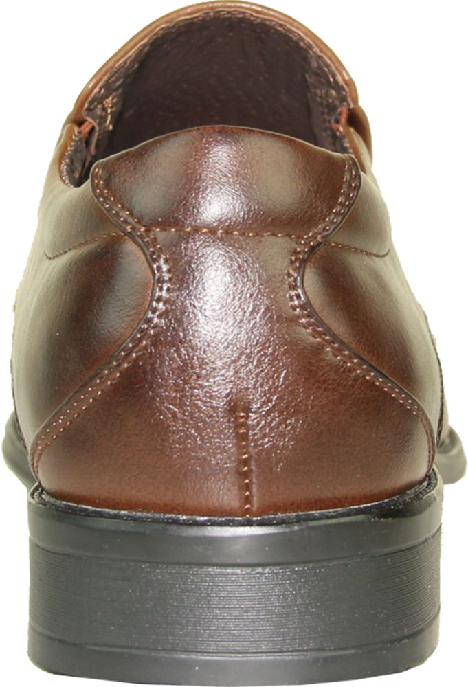 BRAVO Men Dress Shoe MILANO-7 Classic Loafer with Double Runner Square Toe and Leather Lining - image 3 of 7