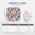 thumbnail image 3 of Fotbe Colourful Horses 2-Piece Car Windshield Sun Shade | Sun Blocker for Car Windshield | Foldable Automotive Interior Accessories for Sun Protection-Small, 3 of 7