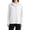 White, variant on longantii Women's UPF 50 Tops Lightweight Sun Protection Long Sleeve T-Shirts Modern Fit Hiking Outerwear Quick Dry Zip Up Summer Hoodie with Drawstring Gray XL