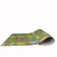 thumbnail image 4 of 18" x 30" Simply Daisy Daisy May's Garden Scandinavian Chenille Area Rug, Apple Green, 4 of 4