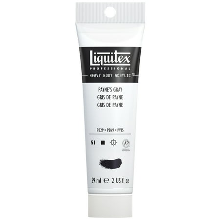 UPC: 0094376921816 | Liquitex Professional Heavy Body Acrylic Color  2 oz. Tube  Payne  s Gray