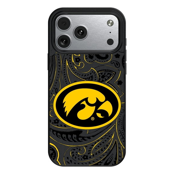 Keyscaper Iowa Hawkeyes Paisley iPhone Magnetic Bump Case