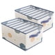 thumbnail image 3 of Caja organizadora de ropa gruesa y resistente, armario, organizador de almacenamiento de ropa, ropa interior, camiseta, suéter, armario, cajón, organizador, 3 of 5