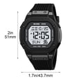 thumbnail image 3 of Digital Multifunctional Waterproof Watch Practical Electronic Wristwatch For Daily Casual Wear, 3 of 7