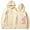 Khaki, variant on Bxsruta Essentials Hoodie, Women's Hoodie Letter Print Loose Casual Fashion Hoodie Long Sleeve Top, Pink L