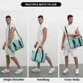 thumbnail image 7 of Sigee Green Baseball for Hand Travel Bag,Sports Tote Gym Bag for Men and Women, 7 of 7