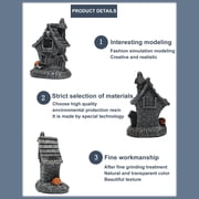 Fridja Halloween Skull House of Horrors With Light Pumpkin House of Horrors Home Decoration Halloween Decorations