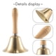 thumbnail image 5 of 4.33 Inch Large Hand Call Bell with Wood Handle,for Kids and Adults,Used for Weddings,School Classro, 5 of 5