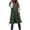 Green-B, variant on 2025 Puawkoer jacket vest 1PC Jacket Women's 100% Cottpajamas Set Women Pjs Sets Sale Women Pajamas Cute Pj Sets Woman Womens Size Pajama Sets Women Casual Solid Coat Hooded Vest Zipper Pocket Loose