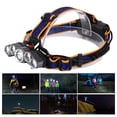 thumbnail image 1 of 20000lm Extérieur Imperméable, Lampe Frontale LEDs USB Chargeant Cinq Camping Course Phare de Pêche, 1 of 8
