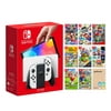 Super Mario Deluxe 8 Selections Bundle for Nintendo Switch with Screen Protector and Joy-Con Holiday Gift
