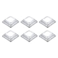 thumbnail image 1 of 6Pack Post Base Cover, 1.75x1.75 Metal One-Piece Post Skirt Porch Column Wrap(0.75x0.75), 1 of 6
