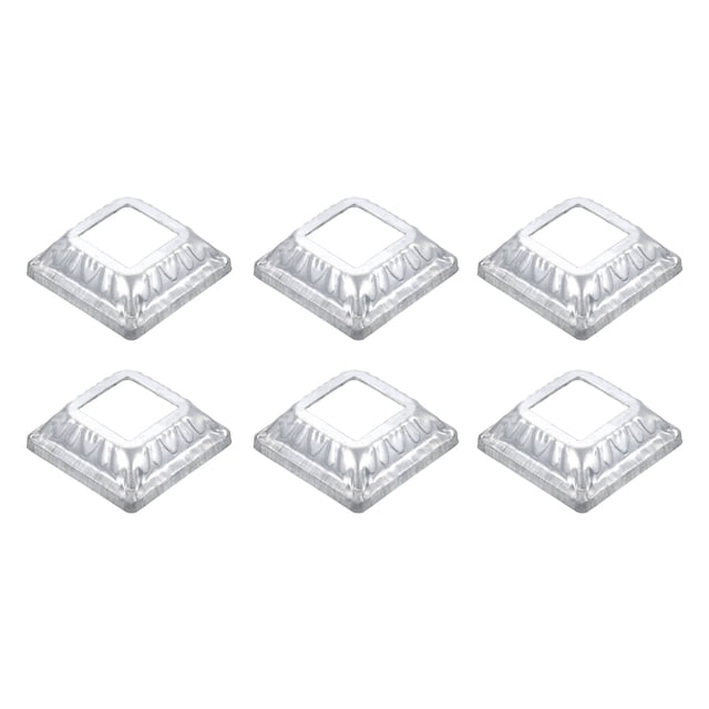 6Pack Post Base Cover, 1.75x1.75 Metal One-Piece Post Skirt Porch Column Wrap(0.75x0.75)