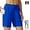 Blue, variant on Women's Active 7 Inseam Athletic Long Running High Waistband Shorts,Fast-Drying Lightweight Drawstring Shorts with Pocket