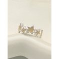 thumbnail image 2 of 1pc New Style Simple & Cute Colorful Heart Shaped Copper Joint Ring Suitable For Daily Wear By Women, 2 of 4