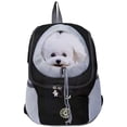thumbnail image 1 of Mochila transportadora para mascotas pequeñas, para perros y gatos de hasta 1-10 kg, bolsa de viaje para mascotas manos libres, diseño transpirable y base impermeable para senderismo y viajes., 1 of 5