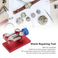 thumbnail image 4 of Kenally Herramienta de extracción de bisel de reloj rojo/plateado, herramienta de extracción, banco de trabajo, herramienta de reparación de Kits y herramientas de reparación de relojes Rojo, 4 of 6