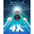 thumbnail image 2 of Cargador de coche Curvologys para iPhone Apple MFi 38W PD&QC 3.0, 2 of 7