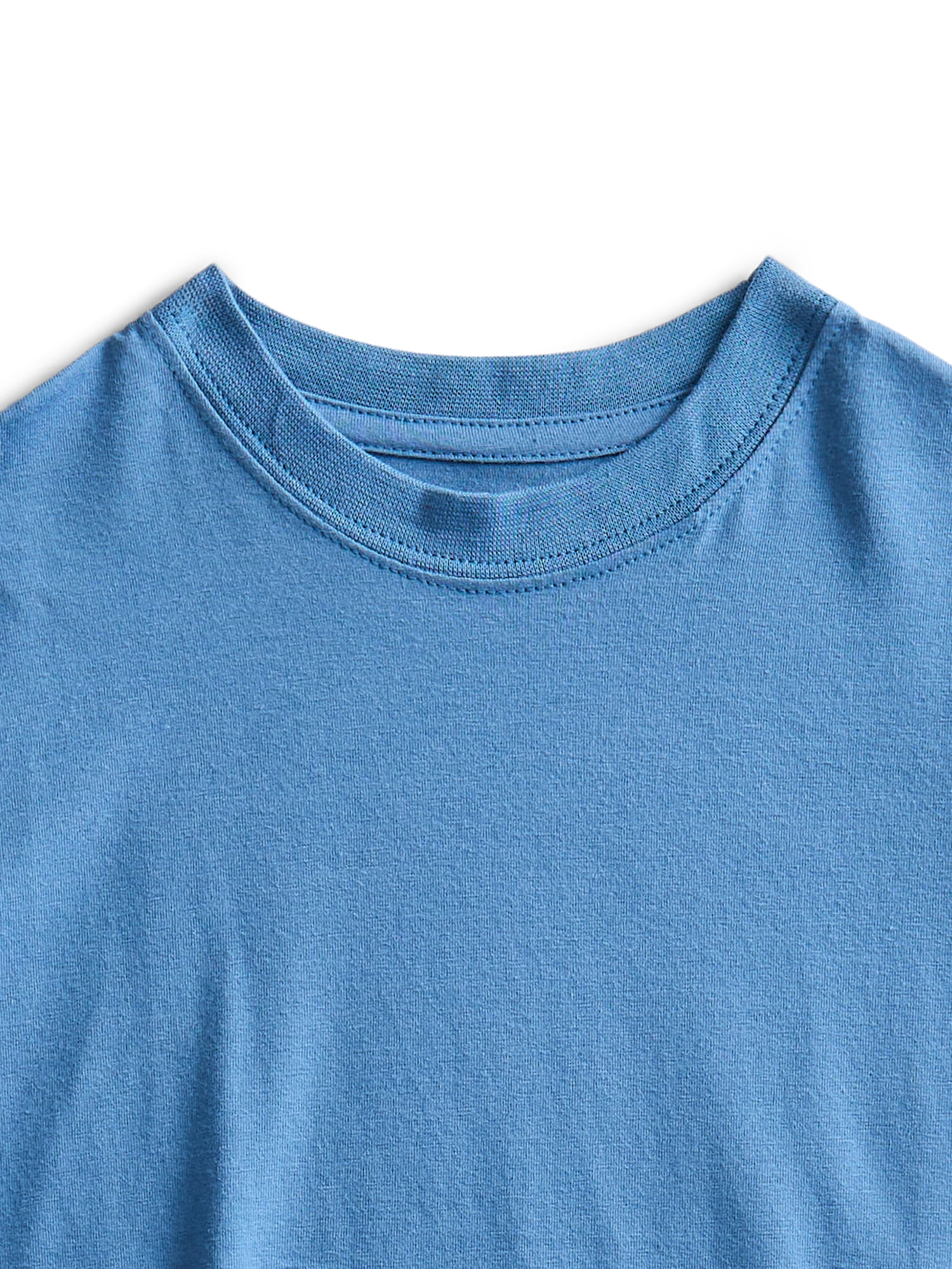 Weekend Academy Boys Cotton Blend Stretch Jersey Tee, 4-Pack, S-XL