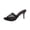 Black, variant on Gealkoca Stiletto Low Heels Slip On Slides Open Toe Dress Shoes for Women Summer Casual Wedding Prom Party Comfortable Dressy Pumps Shoes