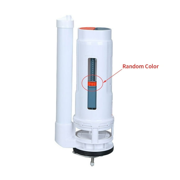 Réservoir de Toilette à Double Chasse avec Bouton-Poussoir Accessoires de Drainage pour Salle de Bain
