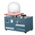 thumbnail image 3 of KFFKFF Vacuum Casting Machine with 290W Power, 3 CFM Pump, Bell Jar, Oil Injection Port, Precision Pressure Gauge, 11 x 11 in Workbench, Ideal for Jewelry and Metal Casting, 3 of 9