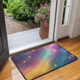 thumbnail image 2 of Colorful Galaxy Pattern Door Rugs,Washable Non Slip Door Mats Indoor,Decorative Door Mats,Entry Mat Indoor for Entrance,Bedroom,Kitchen,Bathroom,30"x17", 2 of 6