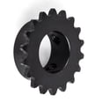 thumbnail image 2 of Jeremywell #25 Roller Chain Sprocket B Type 1/2'' Bore 18 Tooth, 2 of 3