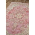 Momeni Isabella Oriental and Overdyed Traditional Area Rugs, Pink
