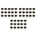 thumbnail image 1 of 45 Pack Chalkboards Place Cards with Easel Stand - Wood Rectangle Small Chalkboard Signs for Wedding, Birthday Parties, 1 of 6