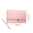 thumbnail image 3 of Colorful 13-Compartment Smiling Face A6 Document Organizer Waterproof Receipt And Document Storage Pouch, 3 of 6