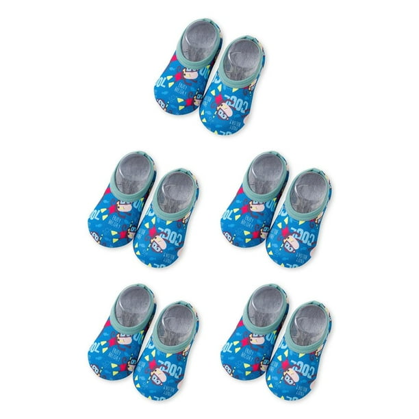 Naiovety 1 par de zapatillas de agua de nailon para niños y niñas, zapatos de natación para interiores y exteriores, botas de pesca para surfear en M, Typ 1 5piezas Naiovety CBP227606