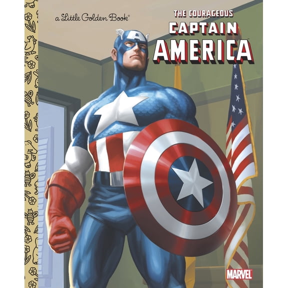 Pre-Owned The Courageous Captain America (Hardcover) 0307930505 9780307930507