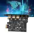 thumbnail image 3 of PCIE To USB 3.0 Expansion Card, Stability 3xUSB3.0 2xType C PCIE 1X To USB Expansion Card  For PC, 3 of 8