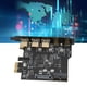 thumbnail image 5 of 5 PCIe 1x a la Tarjeta de Expansió USB 3XUSB3.0 2XTYPE C 19PIN 5 Tarjeta Adaptador de Expansió de Puertos para escritorio para PC, 5 of 7