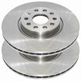 thumbnail image 2 of Geelife Front Brake Rotors Pair 2 For 2005-2020 Audi Volkswagen 3.6L, 2 of 7