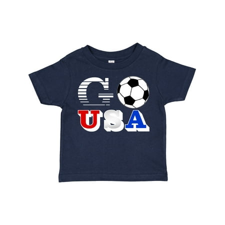 

Inktastic Go USA- Soccer Football Gift Toddler Boy or Toddler Girl T-Shirt