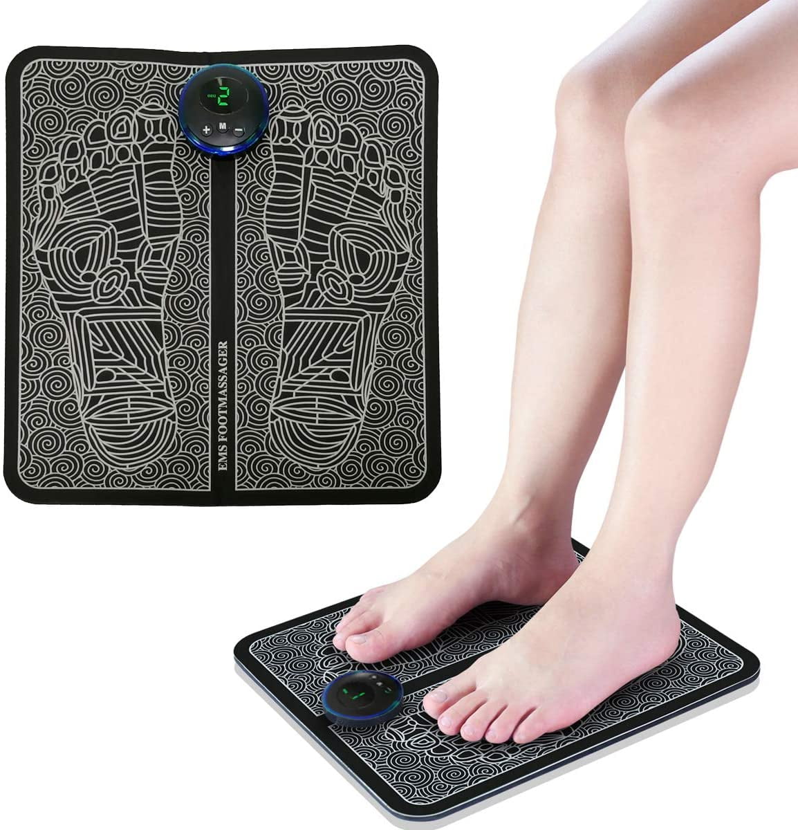 Details about   Wireless 6 Modes Thigh Hip Massager USB Charging for Abdominal Blood Circulation 