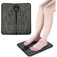 thumbnail image 1 of Foot Massager USB Rechargeable Electric Foot Stimulator Massager, 6 Modes 9 Intensity, Improves Circulation, Relax Stiffness Muscles Relieve Feet and Legs Pain, 1 of 9