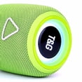 thumbnail image 4 of Altavoz 5.3 compatible con Bluetooth 1200 mAh Radio FM Luz LED (verde fluorescente) Sywqhk Para estrenar, 4 of 5