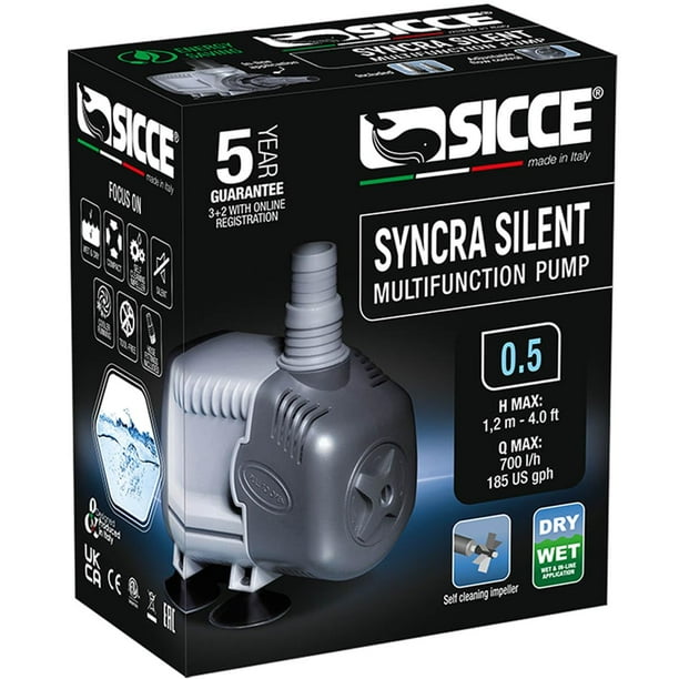 Bomba de agua Sicce Syncra Silent 0.5 Multifunción 700L/H