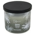 thumbnail image 3 of Mainstays 3-Wick Textured Wrapped Alpine Forest Scented Candle, 14 oz, 3 of 5